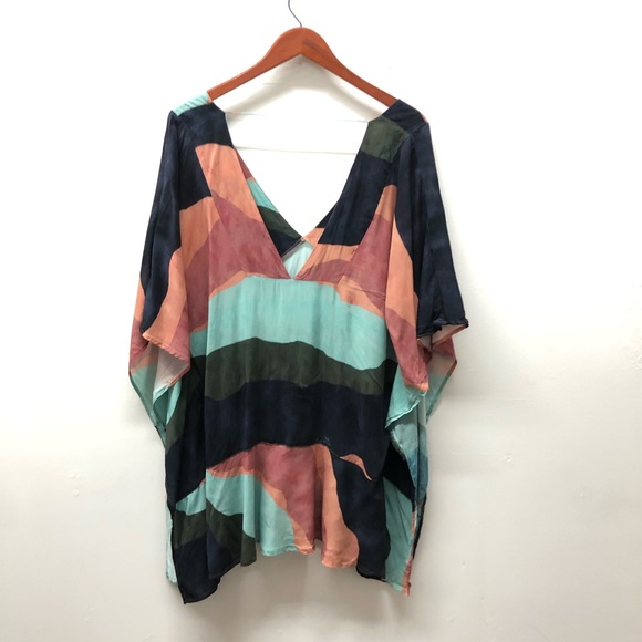 VIIX Paula Hermanny Multicolored Coverup Size L - Picture 8 of 8